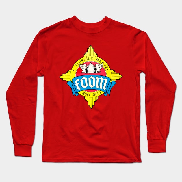 FOOM Crest Long Sleeve T-Shirt by Pop Fan Shop